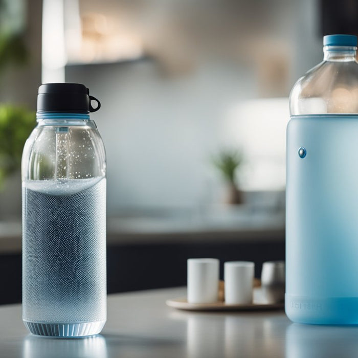 how does a hydrogen water bottle work