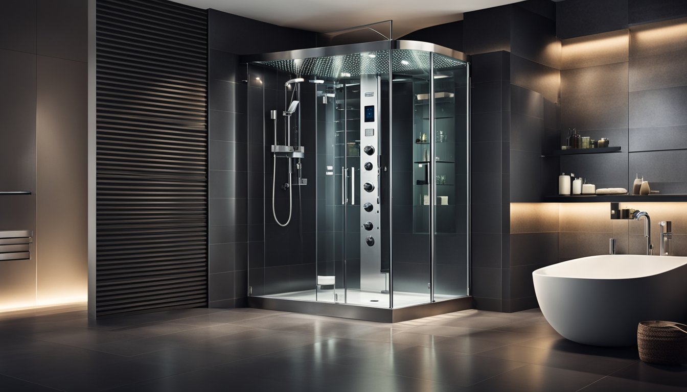 steam shower installation