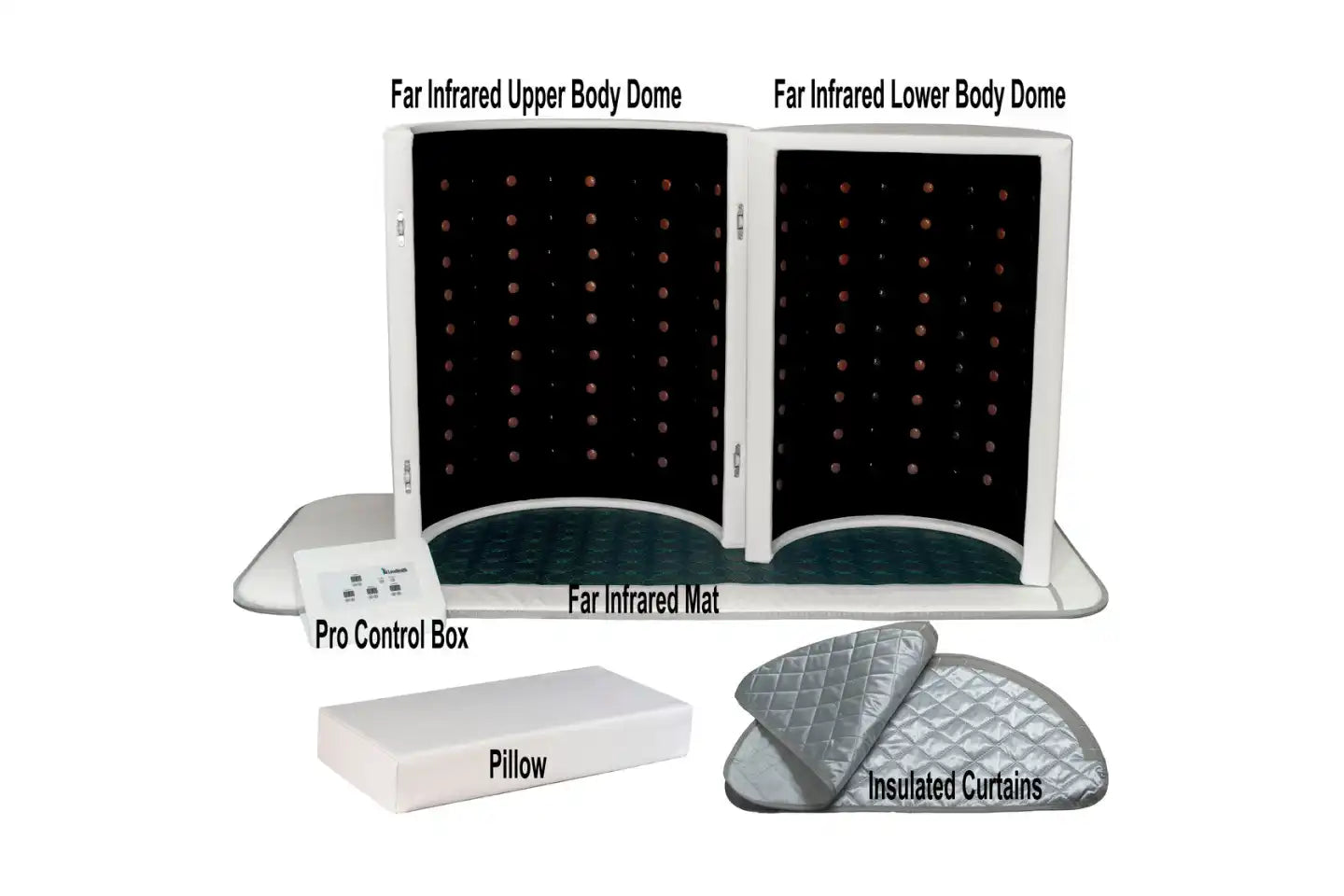 1Love Health Premium ZERO 360 Far Infrared Sauna Dome with Mat and Stones, Features of the Infrared Sauna Dome By 1Love