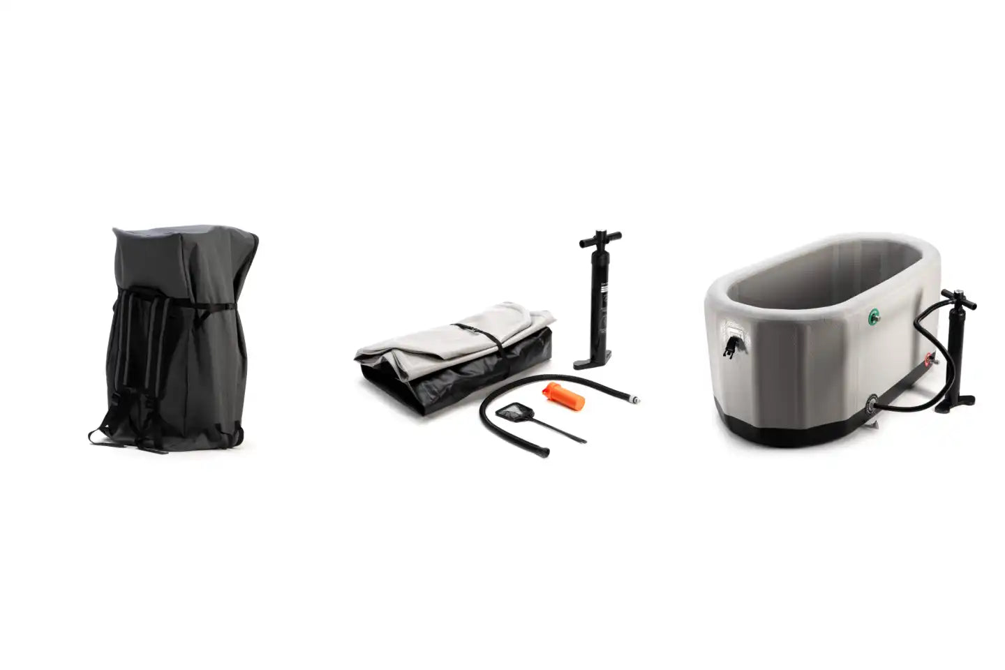 Cryospring Cold Plunge Bath inclusion and parts