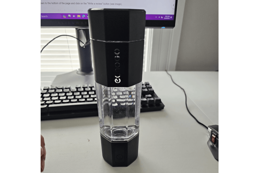 Echo Water Bottle on the office desk