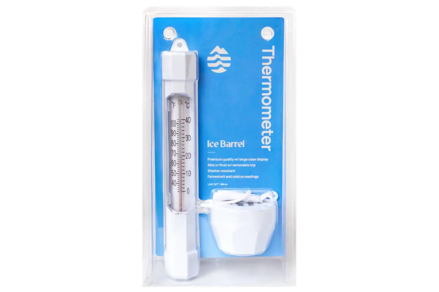 Ice Barrel Cold Plunge Maintenance Kit Thermometer