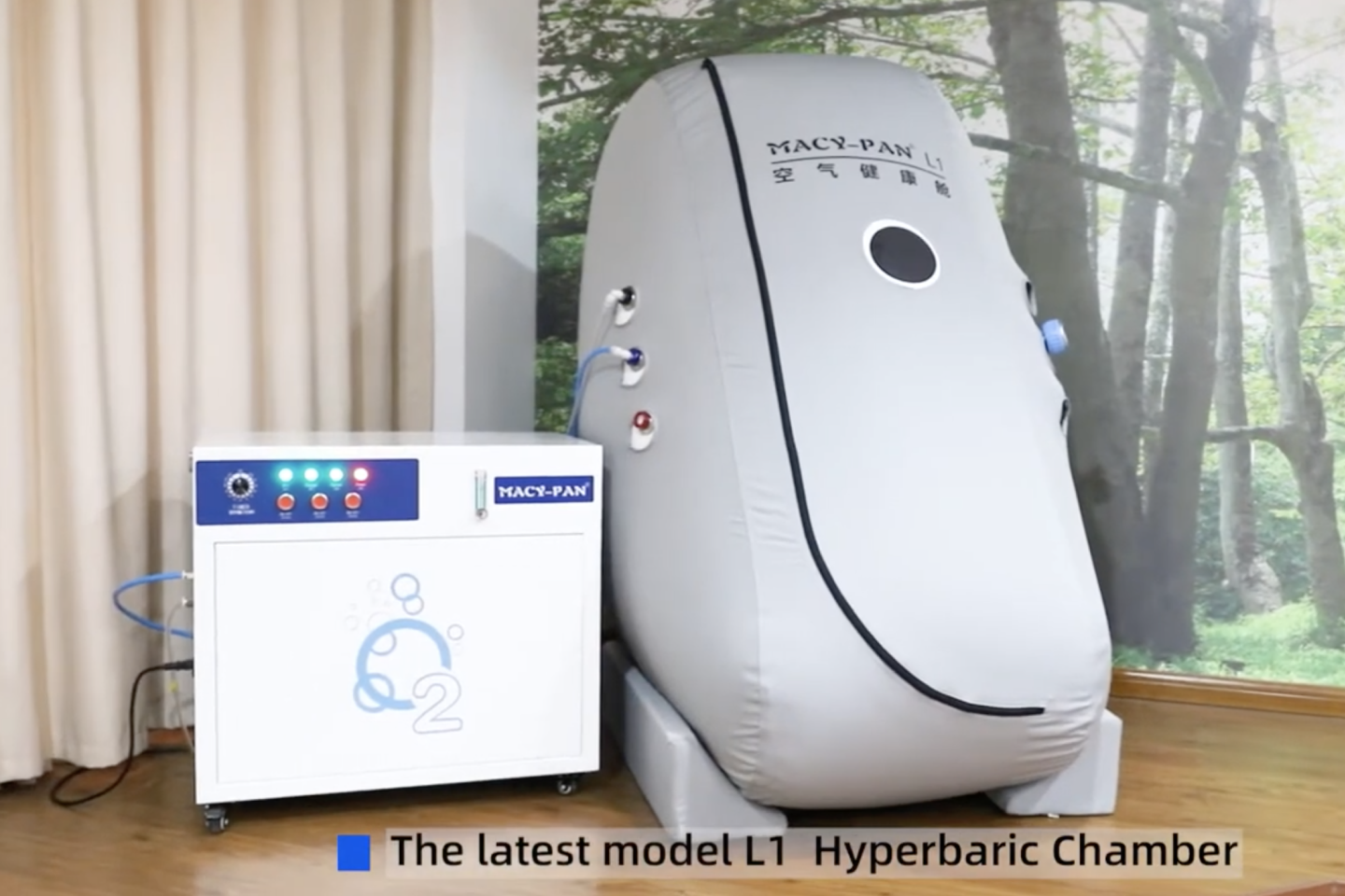 Macypan L1 Hyperbaric Chamber with ALL-in-one machine