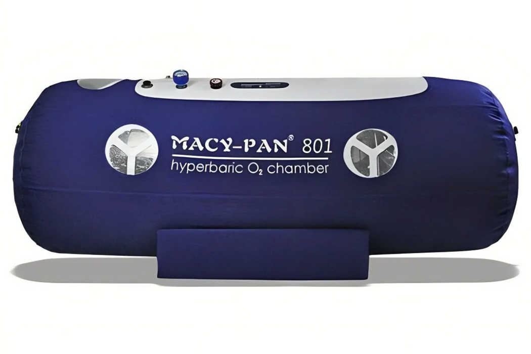 Macy-Pan ST801 1.3 to 1.5 ATA Soft Lying Hyperbaric Chamber Equipped with external pressure gauge and emergency valves