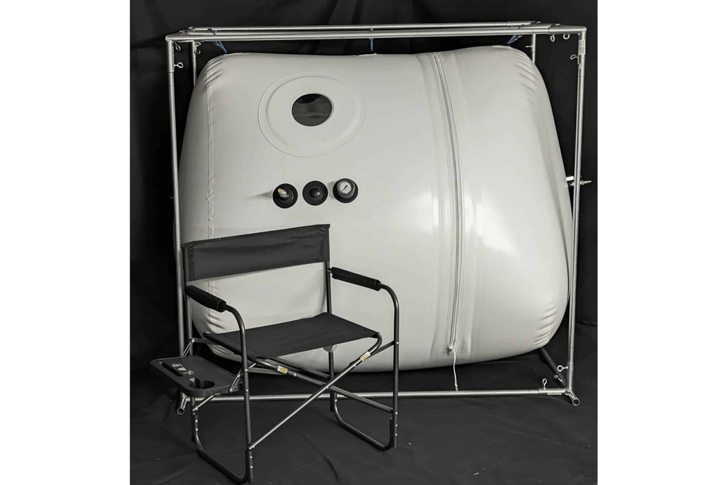 Newtowne 54″ Tent Hyperbaric Chamber – Sit or Recline package inclusions