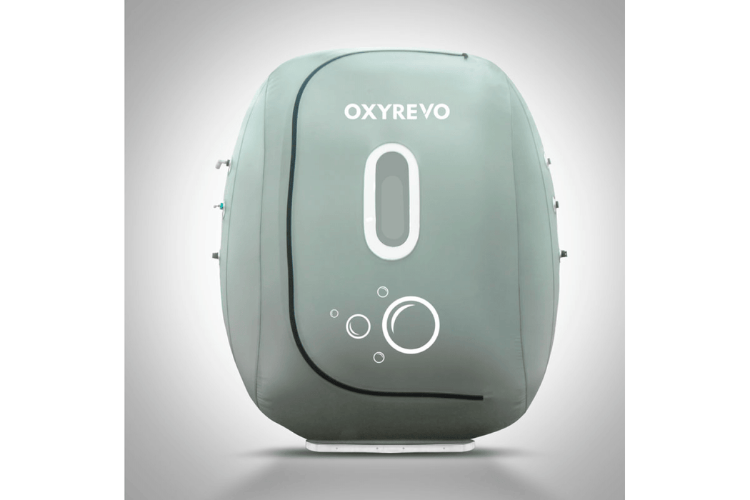 OXYREVO Heal40 1.4 ATA Wheelchair Hyperbaric Chamber front view