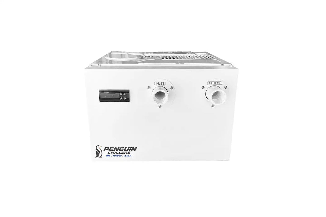 Penguin Chillers 1/2 HP High Efficiency (HE) Water Chiller white model