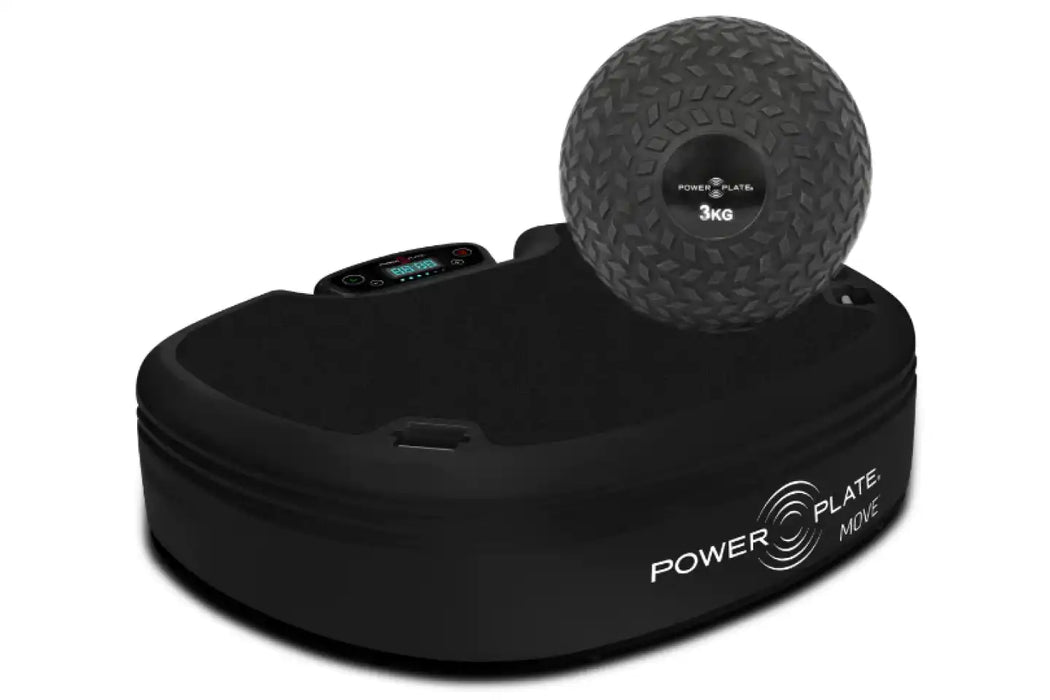 Power Plate MOVE Limited Edition Black + Free Slam Ball closeup