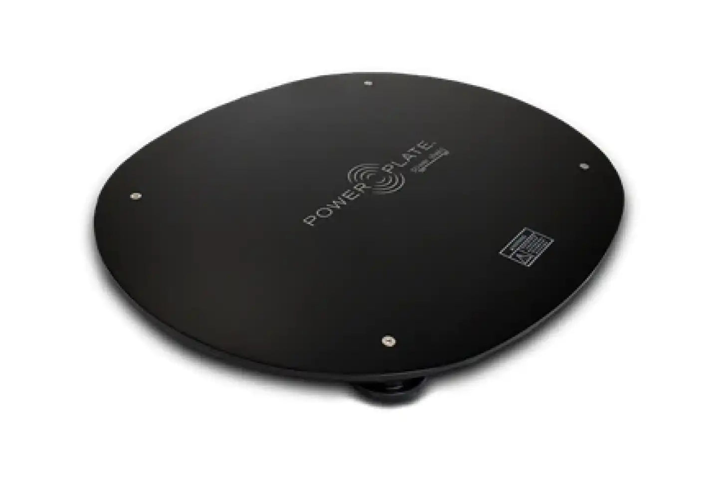 Power Plate MOVE Power Shield - Black platform side view
