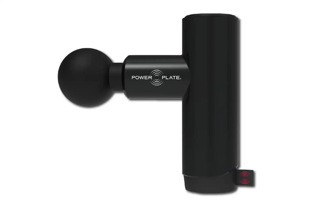 Power Plate Mini+  Vibrating Massager black color side view