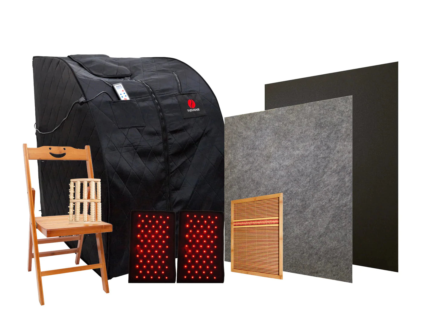 Therasage Infrared Sauna package inclusions