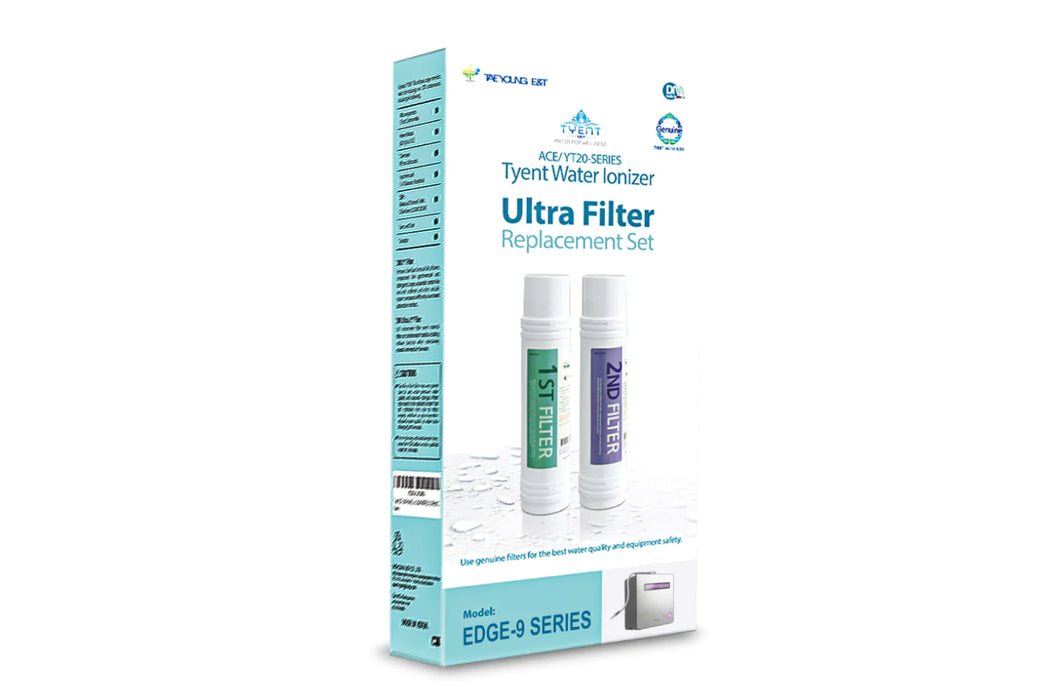 Tyent Ionized Water Benefits with set of filters