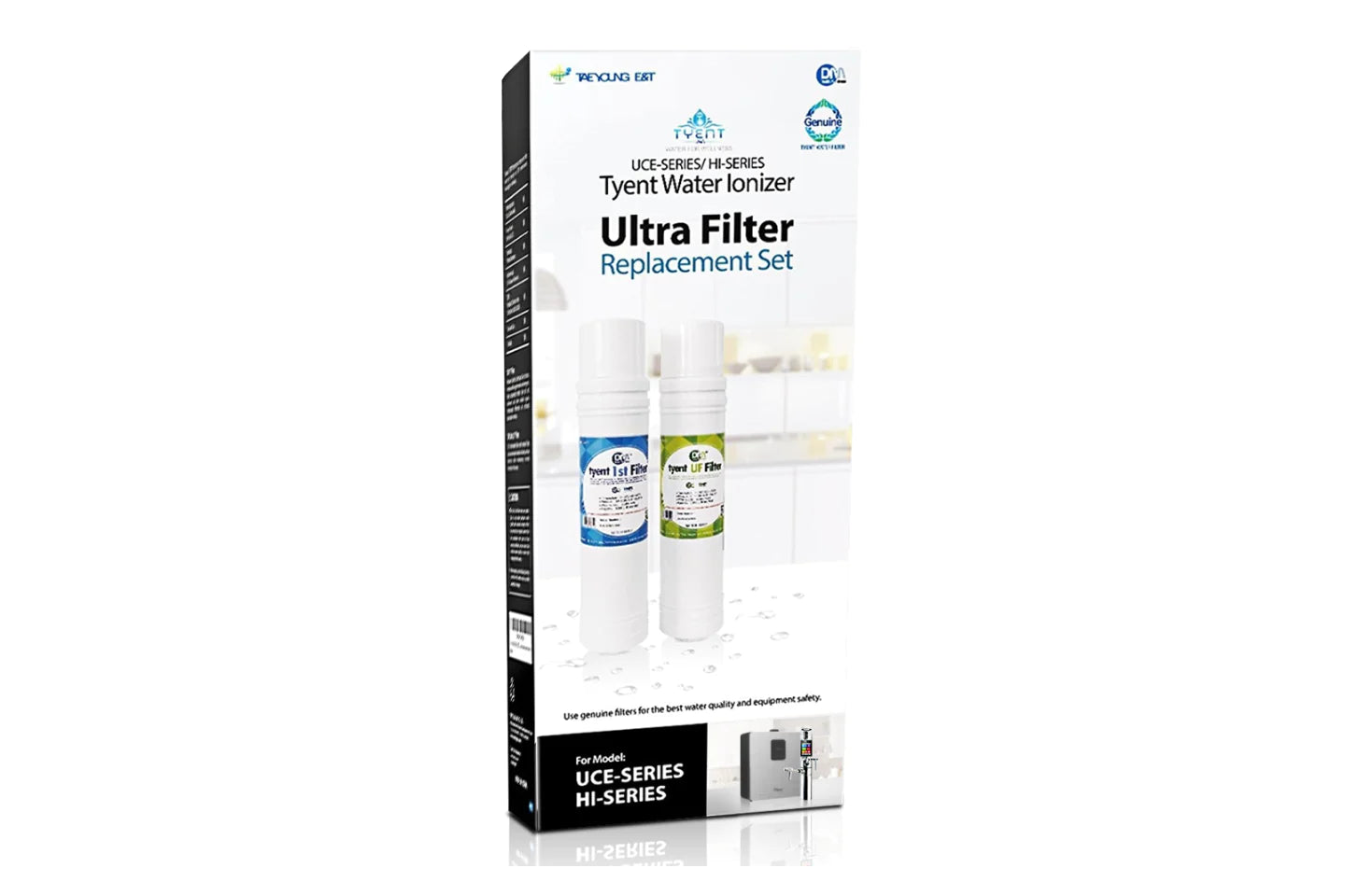 Tyent Water Purifier replacement set box