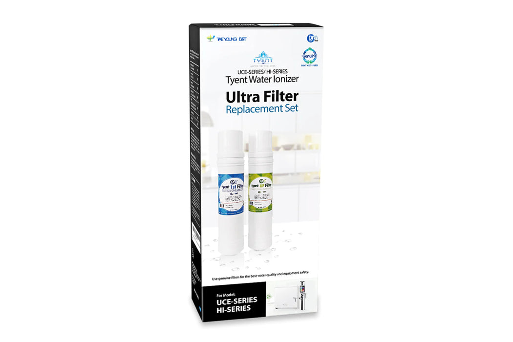 Tyent Ionized Water with ultra filter box view
