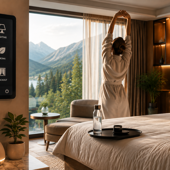 Why Hotels Are Investing in Wellness Technology to Meet the 'Rest and Recharge' Travel Trend