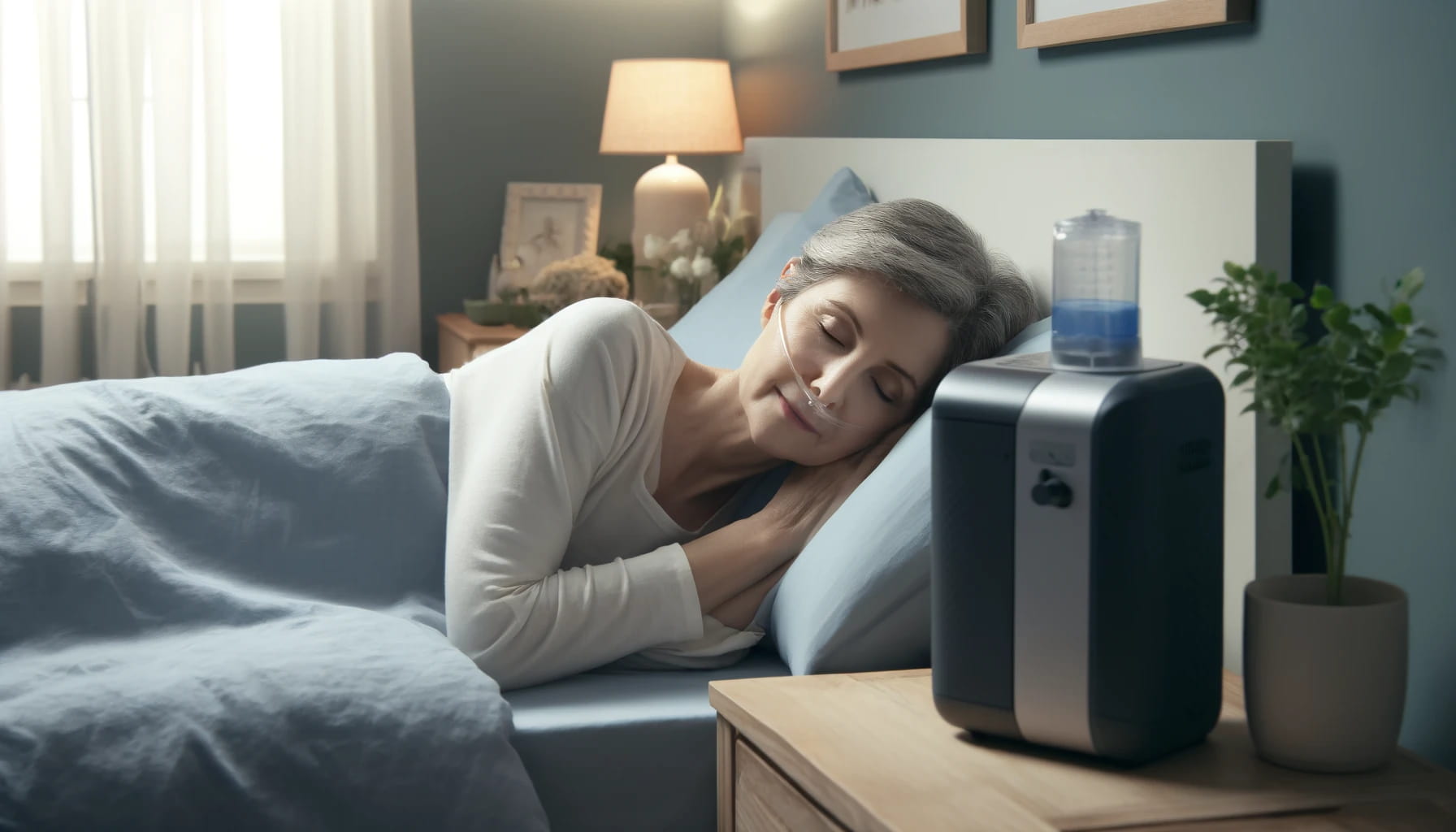 Sleeping with Oxygen Concentrator