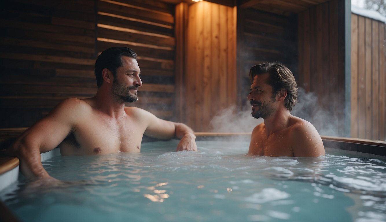 sauna vs ice bath