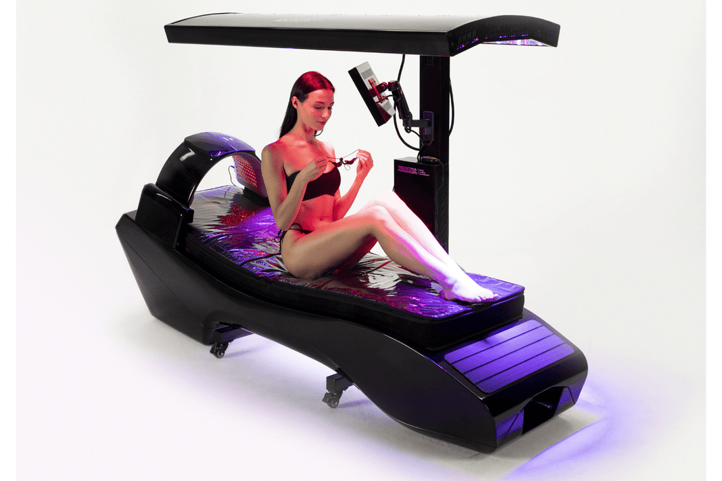 VACUACTIVUS InfraCouch Red Light Infrared Light Therapy In Use
