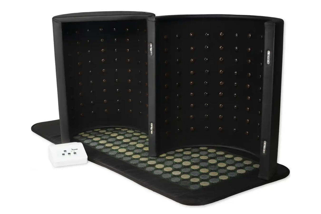 1Love Health Luxor ZERO XL 360 Far Infrared Sauna Dome with Mat and Stones - parts and inclusions