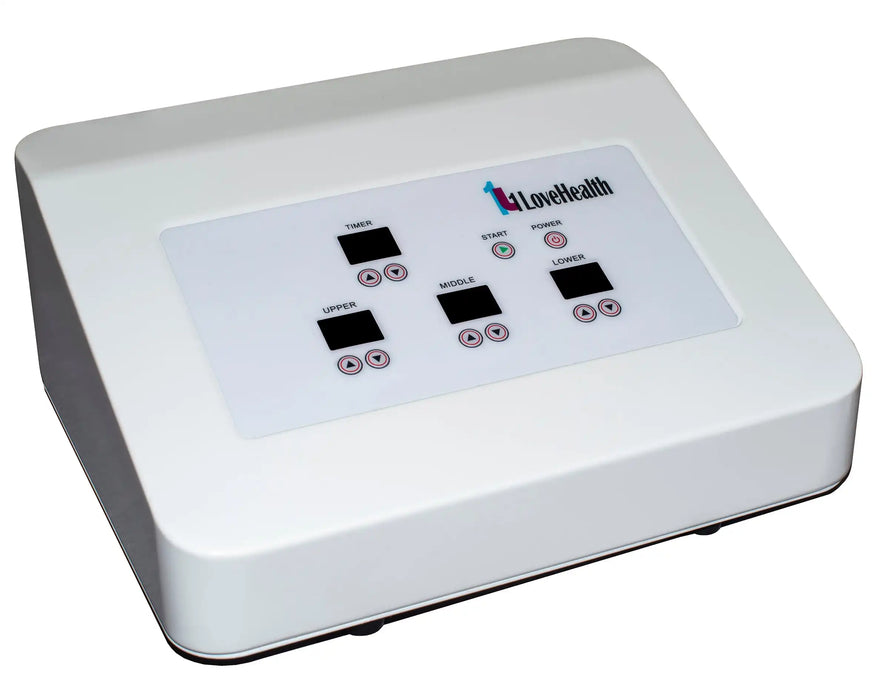 1Love Health Premium ZERO 360 Far Infrared Sauna Dome with Mat and Stones - controller