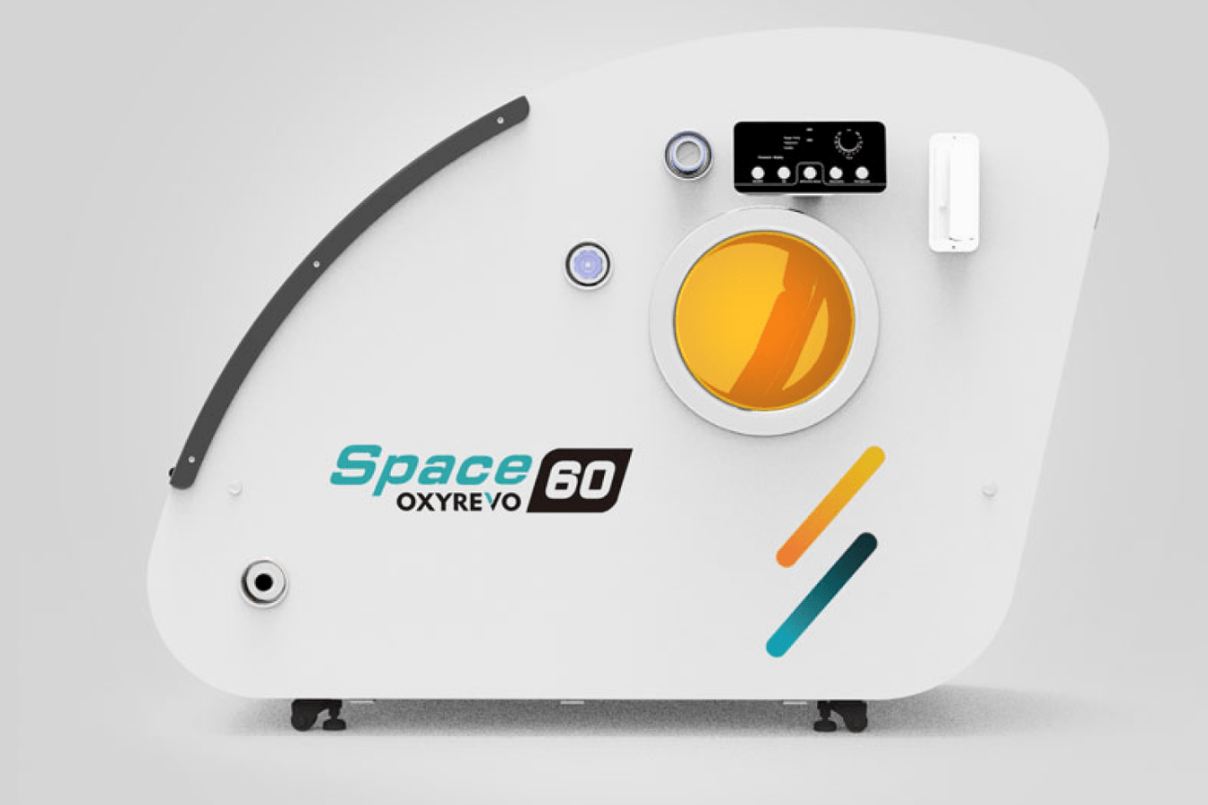 Space60 Hard Shell Hyperbaric Chamber exterior side view
