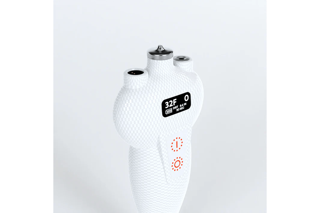 side view of the America Cryo Subzero Aesthetic Localized Cryotherapy Machine in white 