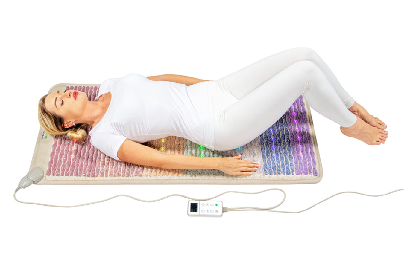 Healthyline Chakra Mat in use