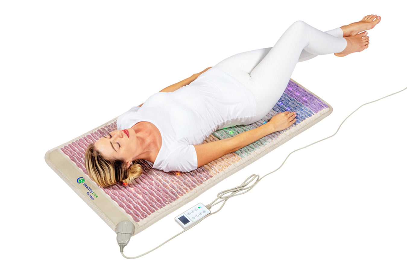 woman using the Healthy Line Mat Medium