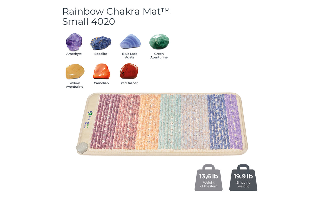 Healthyline Infrared Small Mat Gemstones