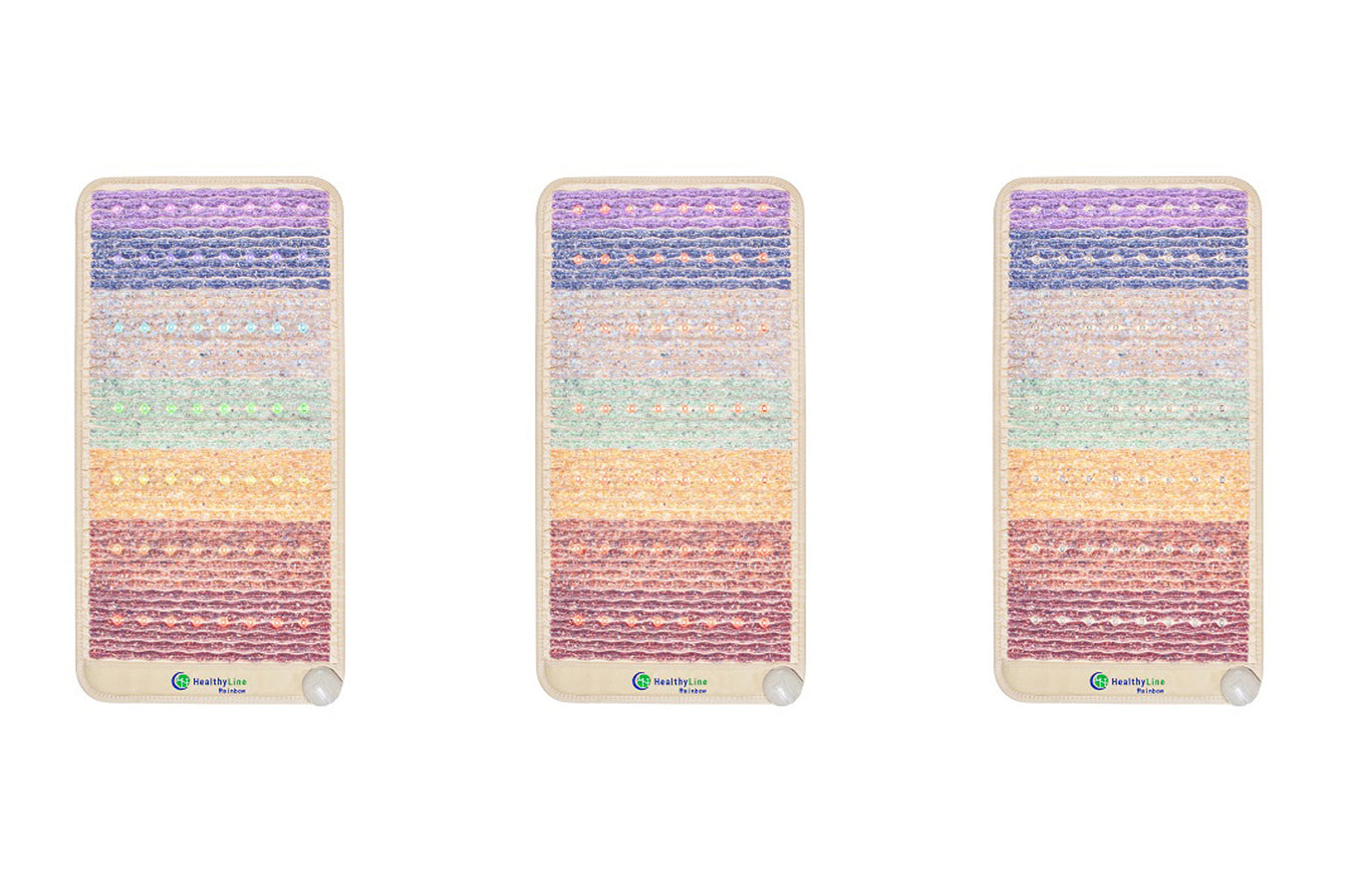 Three Healthyline Infrared Small Mat