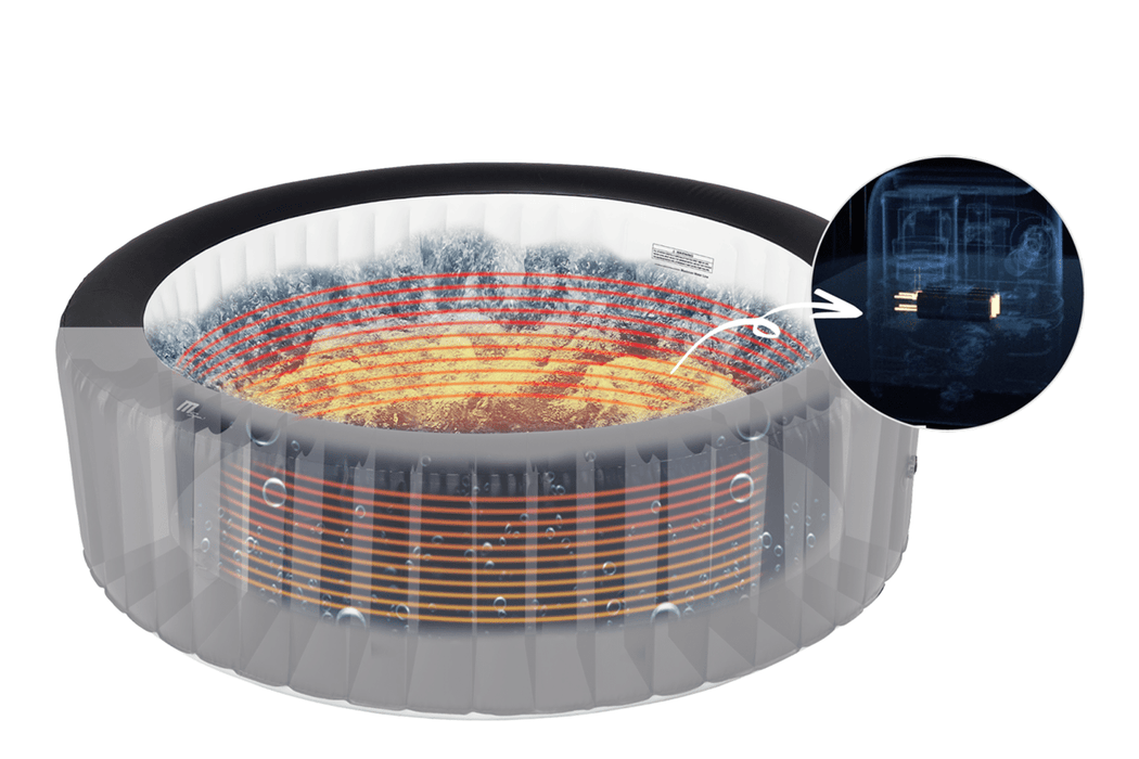 MSPA Camaro 6 Person Hot Tub