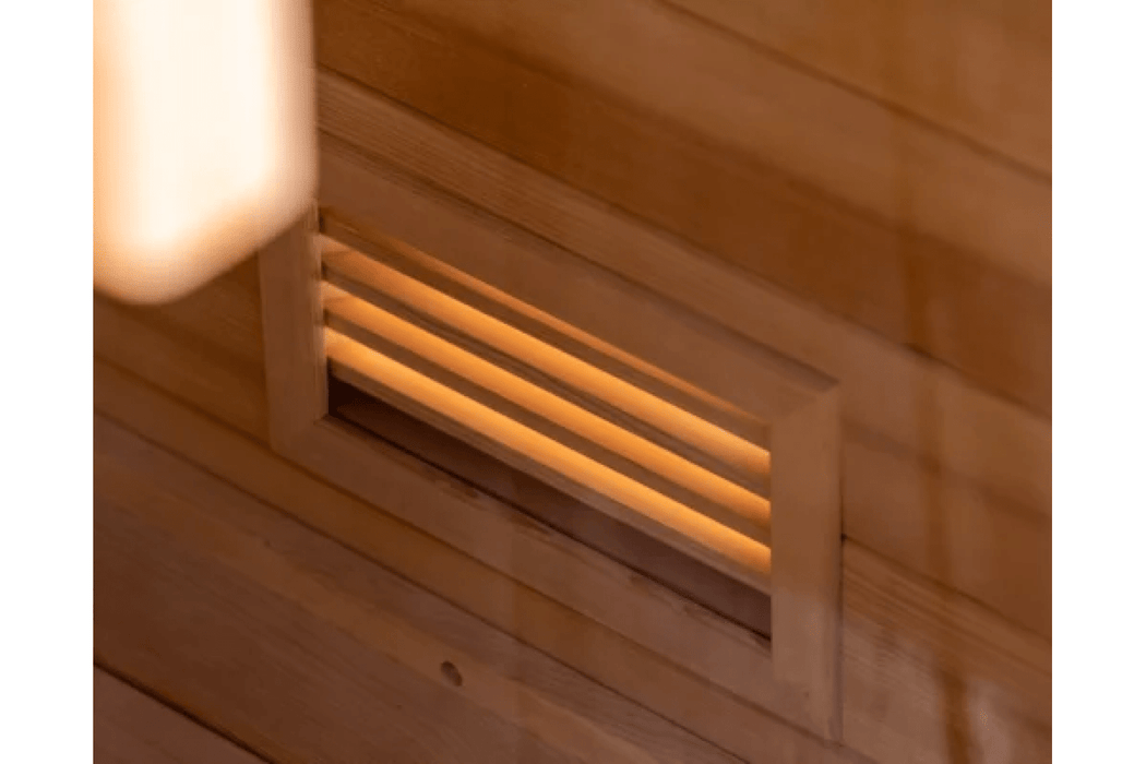 Heavenly Heat Combination 2 Person Sauna A Blend of Tradition and