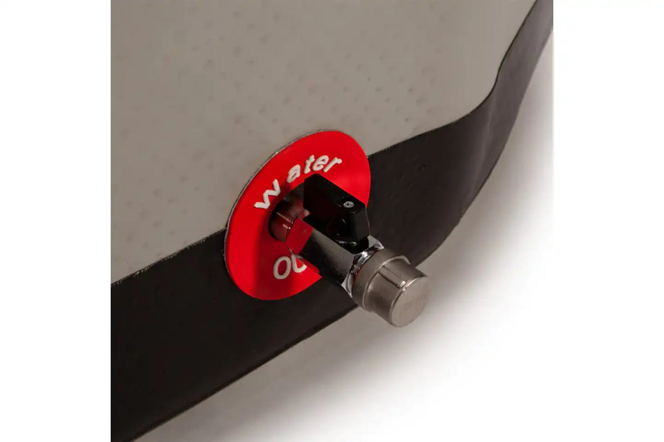 Cryospring Plunge Ice Bath water outlet