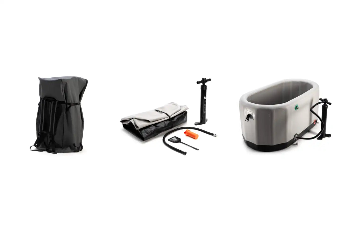 Cryospring Cold Plunge Bath inclusion and parts
