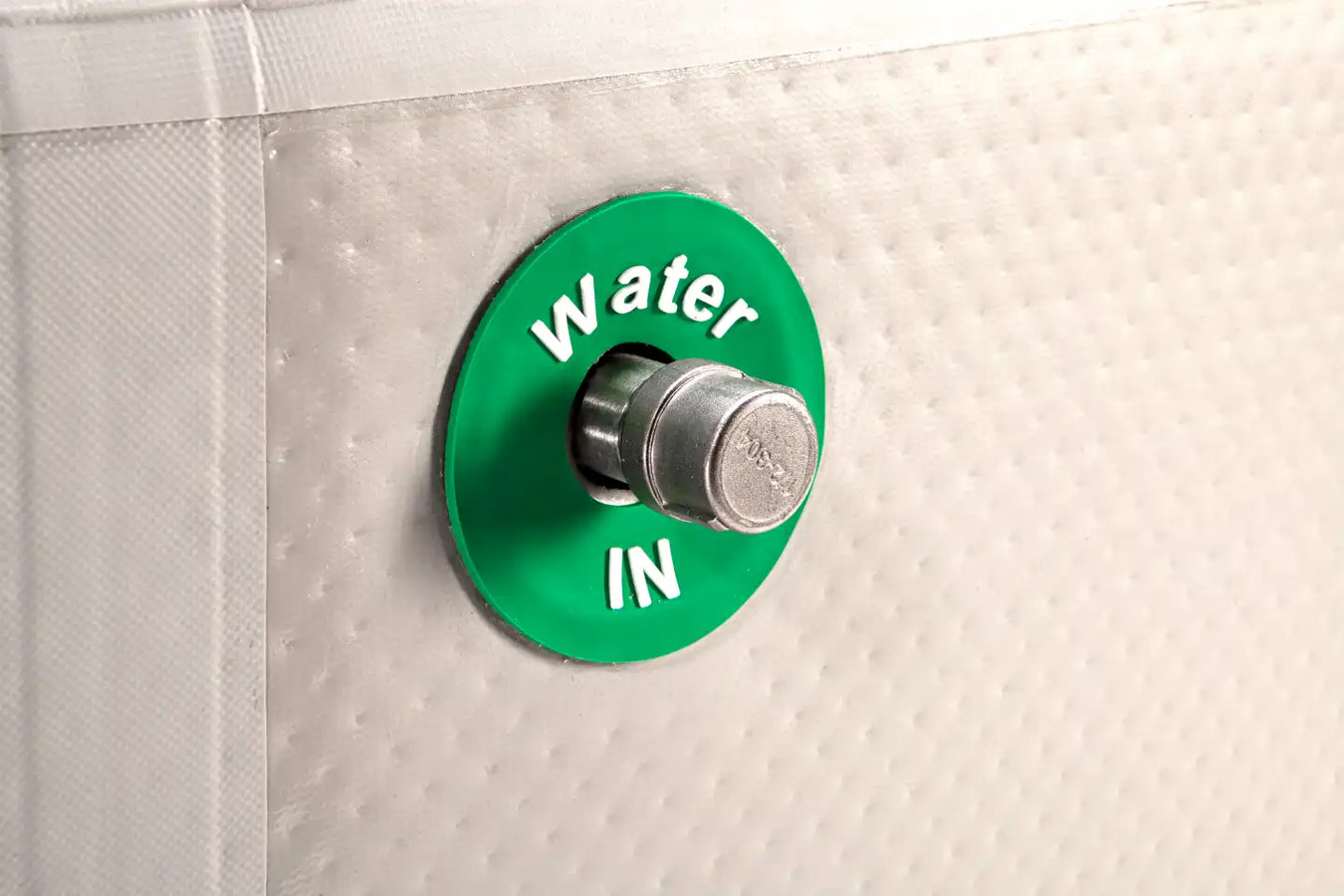 Cryospring Plunge Ice Bathwater inlet