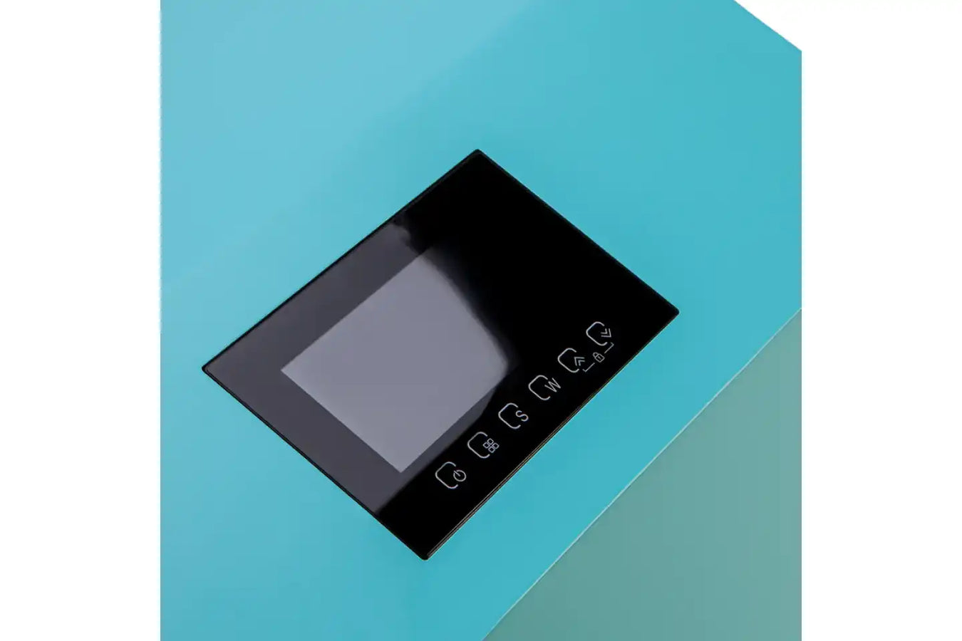 Cryospring Cold Plunge Chiller close up Matte Cryo Blue