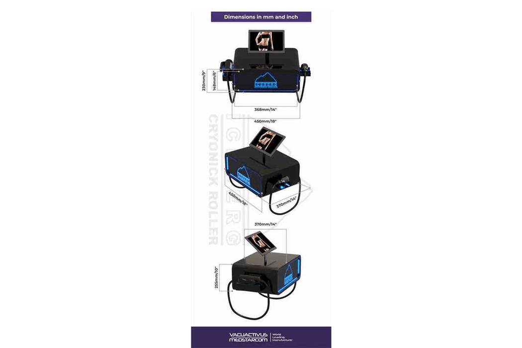 VACUACTIVUS Iceberg Cryonick Roller Coolsculpting Machine