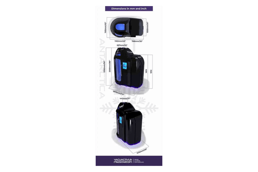 VACUACTIVUS Antarctica Nitrogen Whole Body Cryo Chamber