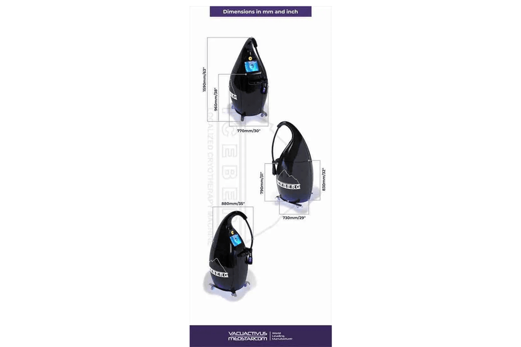 VACUACTIVUS Iceberg 50L Localized Cryotherapy Machine