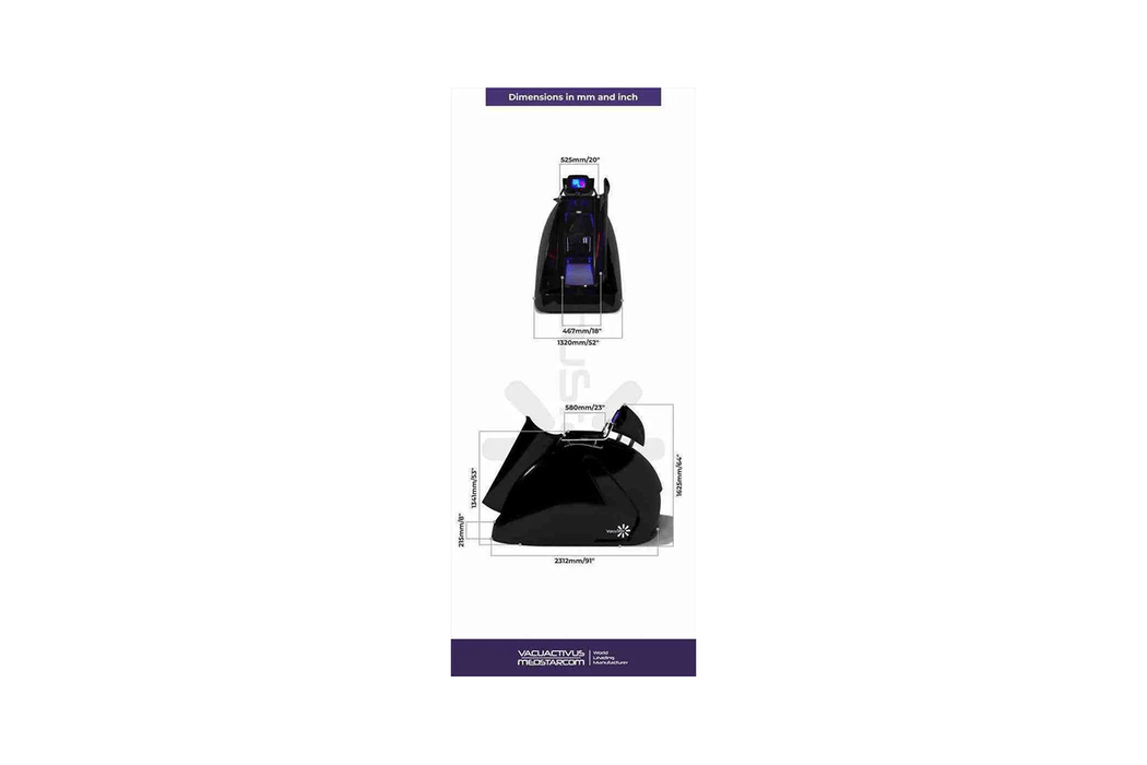 VACUACTIVUS VacuStar Vacuum Treadmill