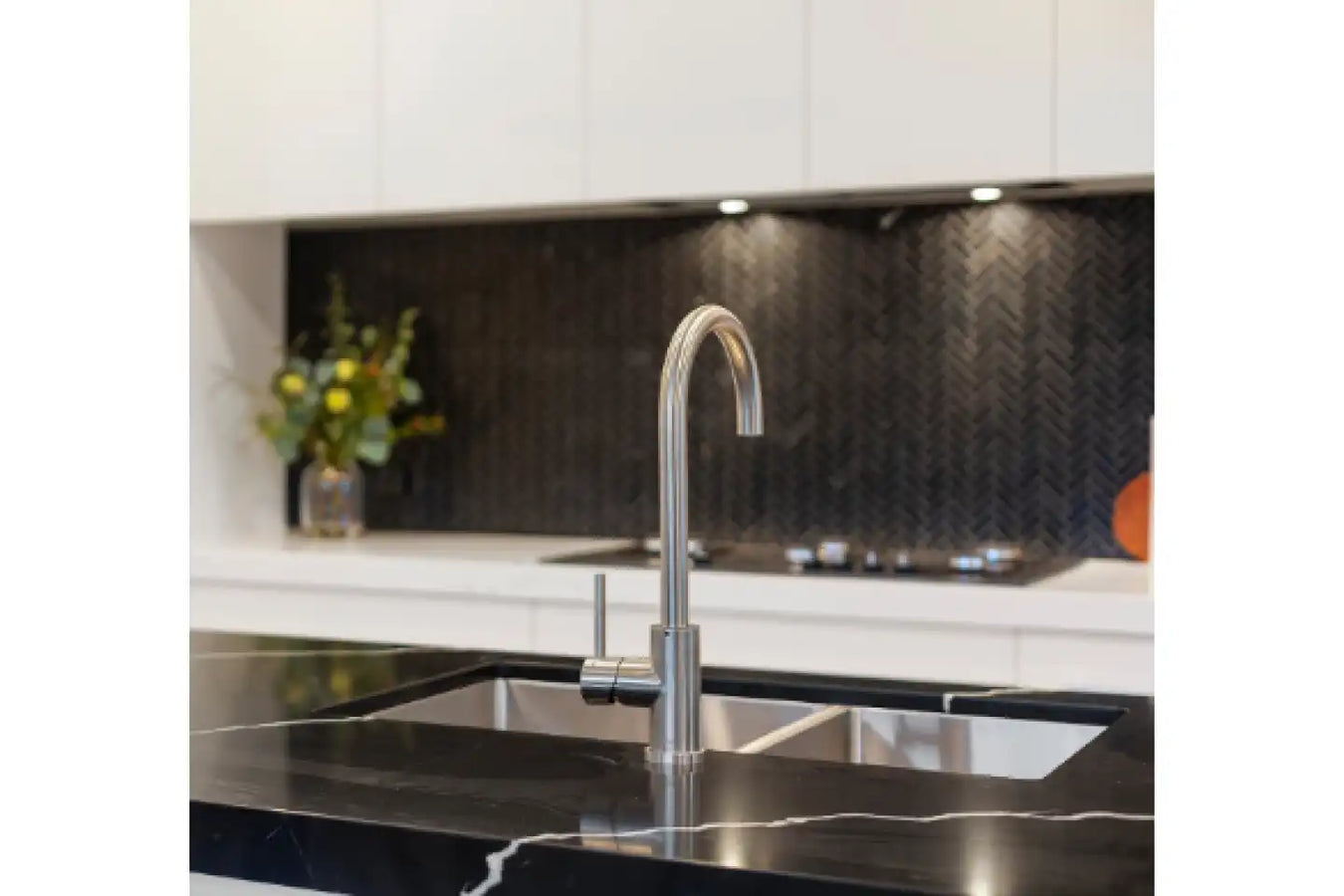 Echo H2 Faucet in the kitchen