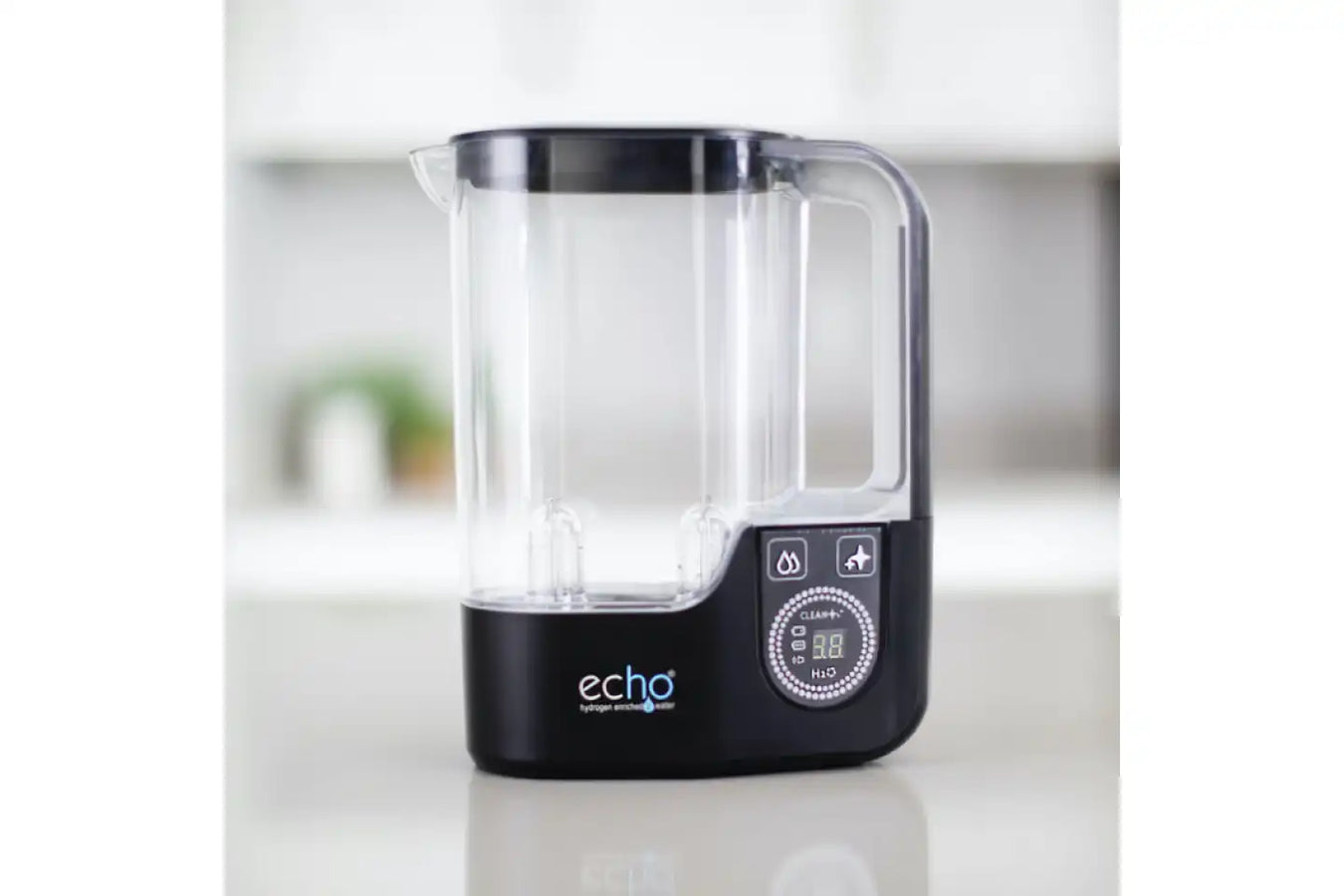 Echo H2 Pitcher On The Countertop