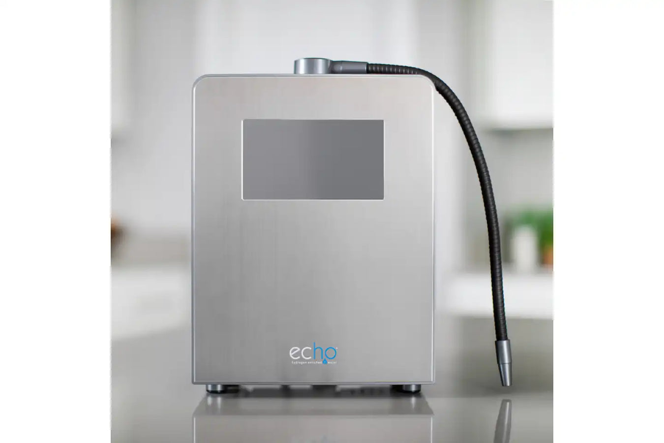 Echo Ultimate Hydrogen Water Machine On The Countertop