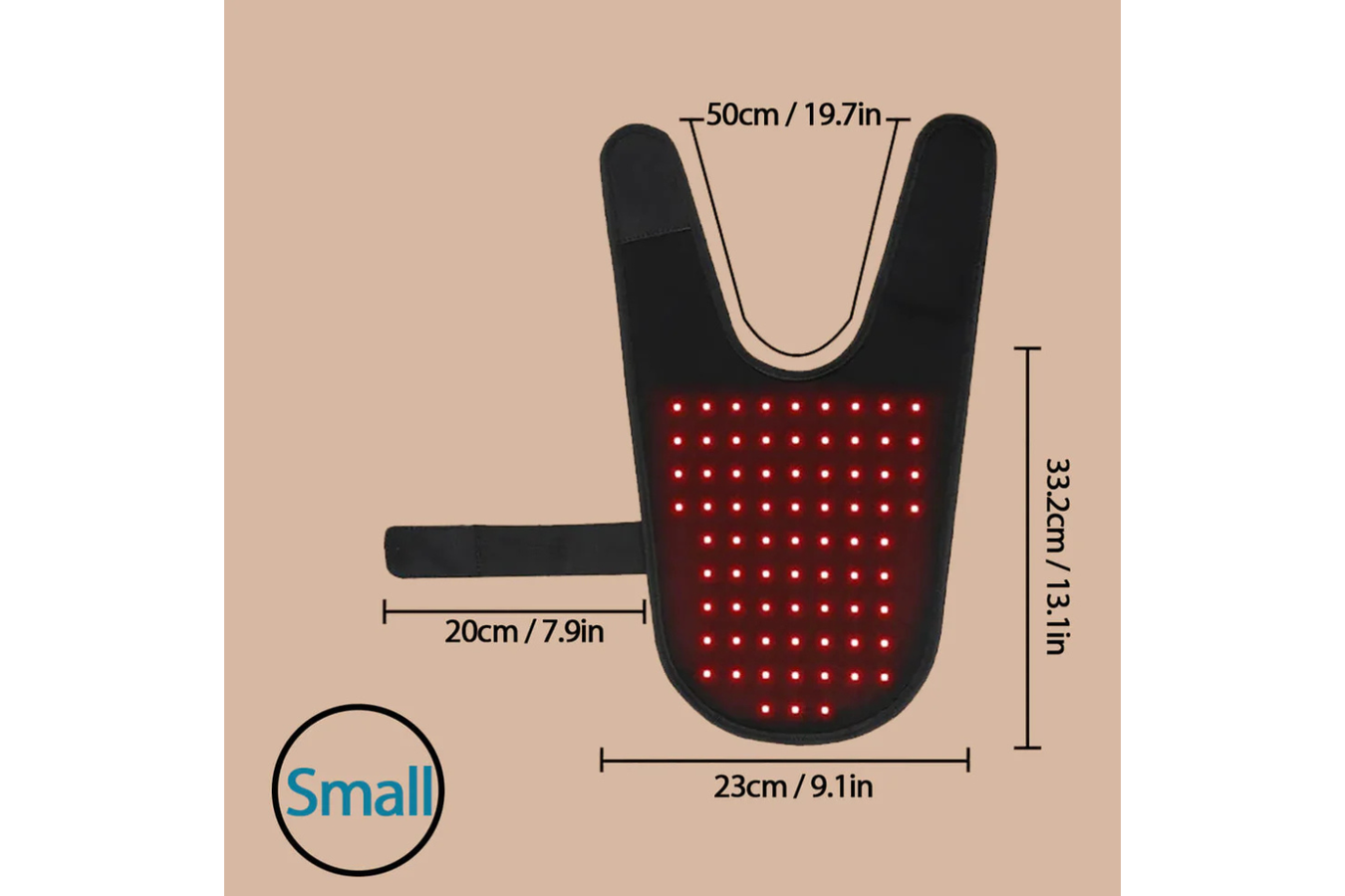 Equiviva Dog Red Light Therapy Blanket dimensions