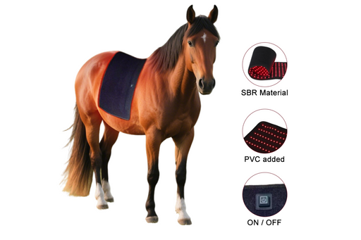 Equiviva Horse Red Light Therapy Back Wrap Features
