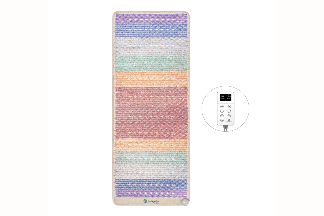 Healthyline Rainbow Mat Top View