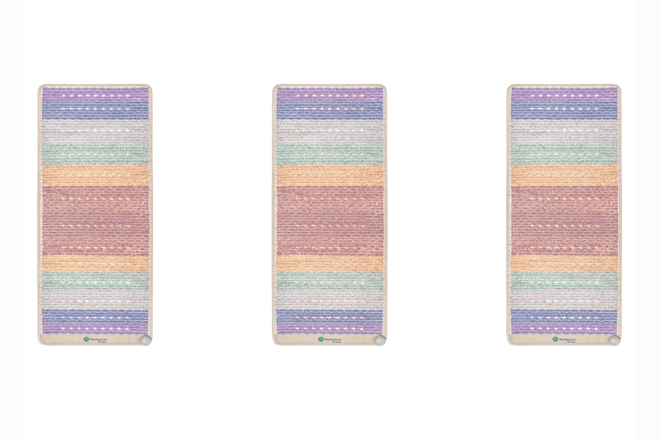 Three Healthyline Rainbow Mat