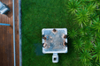 MSPA Oslo Amber 6 Person Hot Tub in use