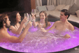 MSPA Aurora 6 Person Hot Tub lifestyle