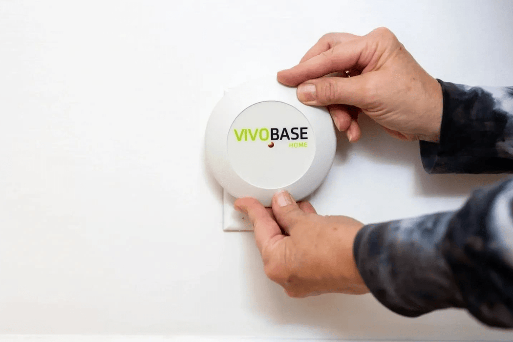VIVOBASE Home EMF Protection Device in use